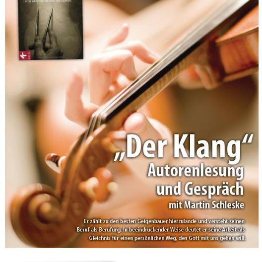 Der Klang - Autorenlesung von Martin Schleske