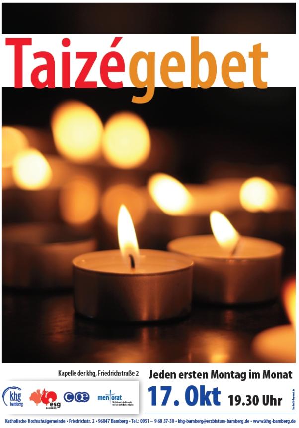 Taizegebet in der khg - 17. Okt. 2011