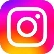 Das Logo von Instagram: eine stilisierte weiße Kamera vor einem Farbübergang von pink zu orange